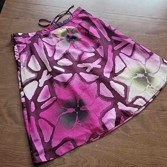 Calvin Klein Skirt set Size Small pleated Skirt A-line Fit & Flare Spring Purple - Picture 13 of 16